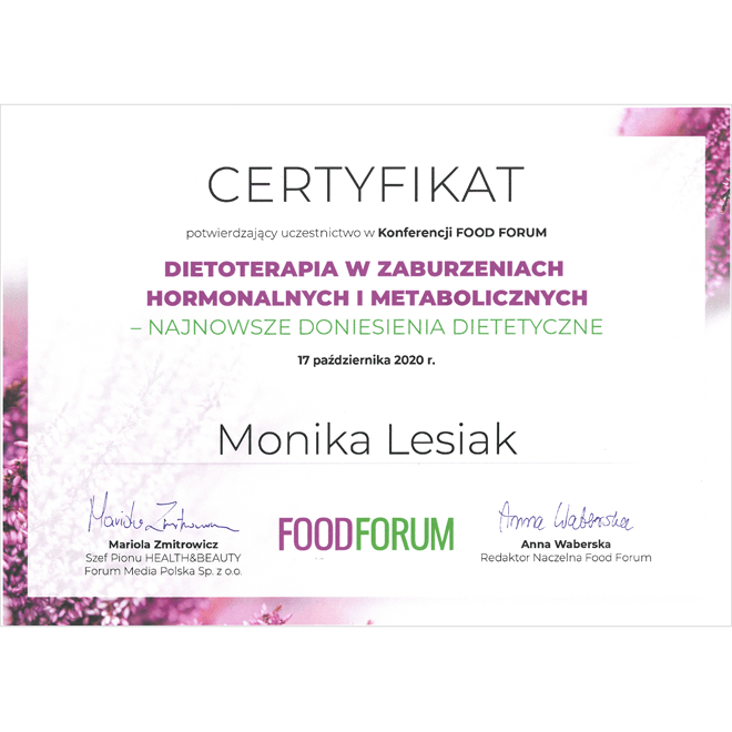 monika-lesiak-certyfikat-dietoterapia-hormonalna