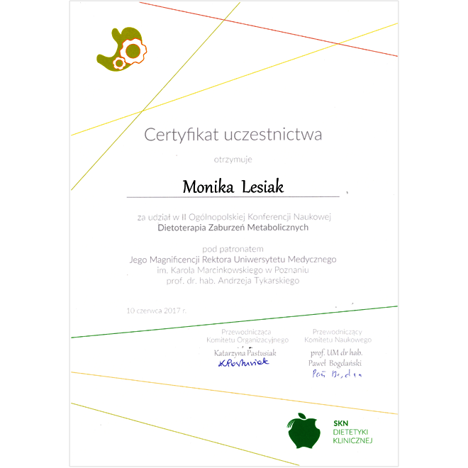 monika-lesiak-certyfikat-dietoterapia